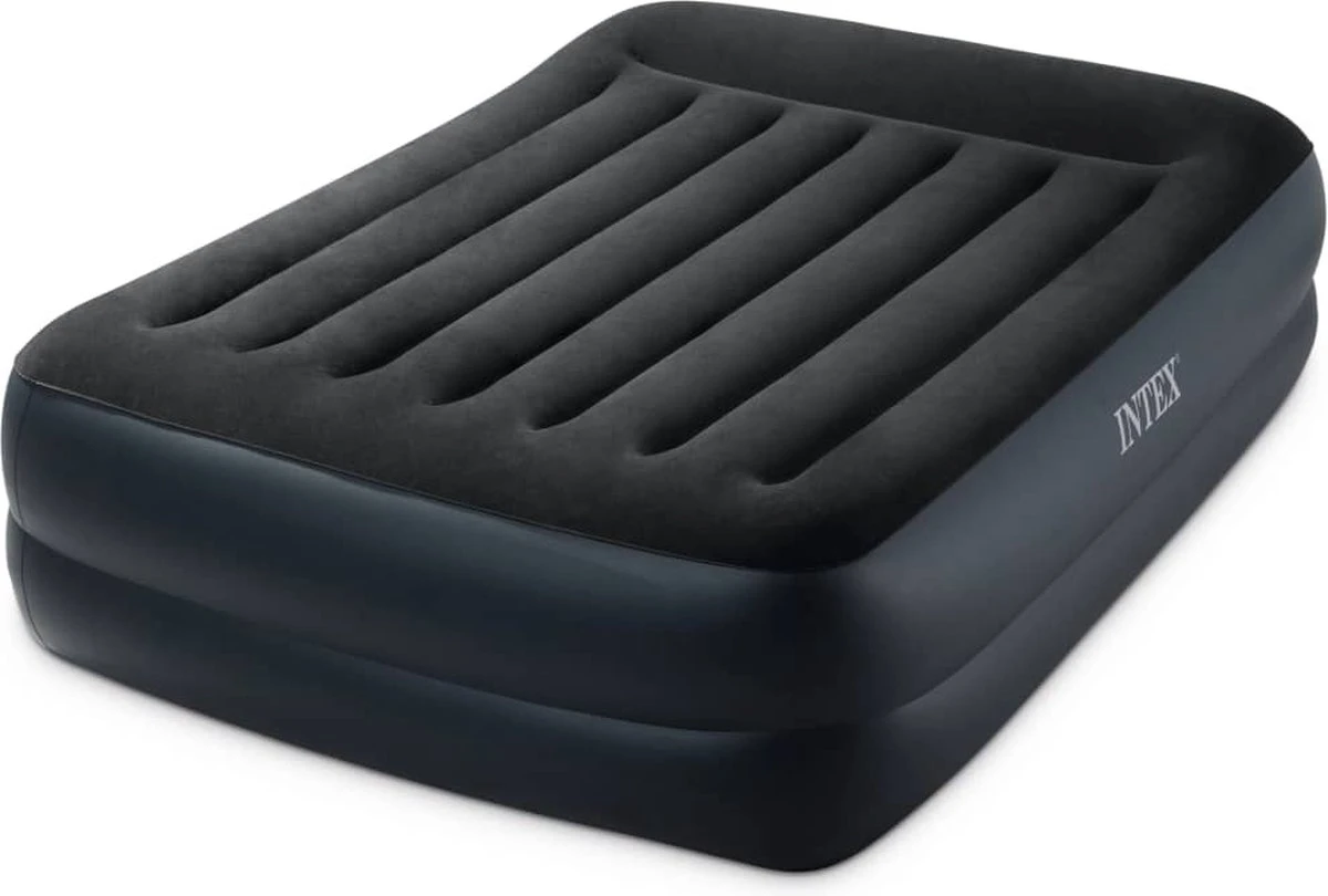 Intex Luchtbed Dura-Beam Plus Pillow Rest Raised Queen 42 Cm 3 Intex Luchtbed Dura-Beam Plus Pillow Rest Raised Queen 42 Cm
