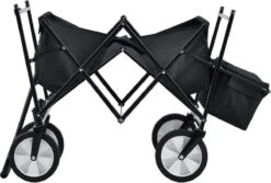 Rijoka Opvouwbare Bolderkar/Bolderwagen | Met Dakje En Draagtas | Zwart 17 Rijoka Opvouwbare Bolderkar/Bolderwagen | Met Dakje En Draagtas | Zwart -Buiten Kamperen 1200x811 5