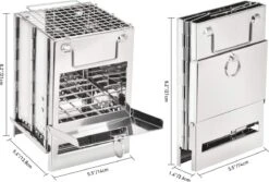 House Of Husk Draagbaar Houtkachel Voor Kamperen - Klein Camping Oven - Kampeer Kachel - Camping Kooktoestel - Camping Accessoires -Buiten Kamperen 1200x813 6