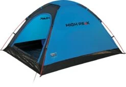 Buiten Kamperen 44 High Peak Monodome Pu Koepeltent - Blauw - 2 Persoons