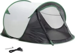 JEMIDI Tweepersoons Pop-up Tent - Opgooitent, Werptent Voor 2 Personen - Ideaal Als Festivaltent Of Kampeertent - Verschillende Kleuren -Buiten Kamperen 1200x858 3