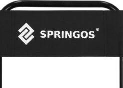 Springos Campingstoel | Kampeerstoel | Vouwstoel | Klapstoel | Zwart -Buiten Kamperen 1200x860 4