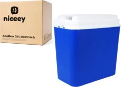 Niceey Thermo Elektrische Koelbox - 24 Liter - Koelbox Elektrisch 12v 230 Volt - Coolbox - Koelt & Verwarmt - Blauw -Buiten Kamperen 1200x861 4
