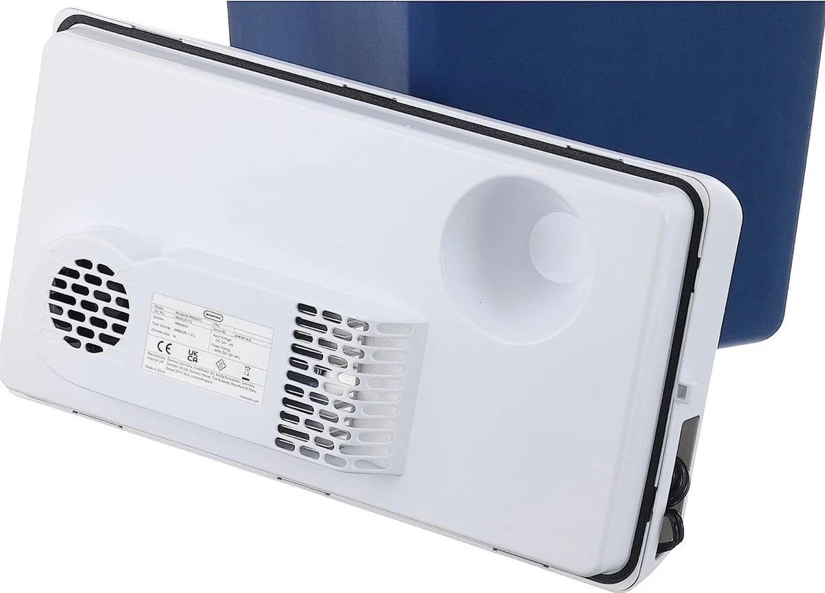 MobiCool Mirabelle MM24 DC 20 L Koelbox Energielabel: G (A - G) Thermo-elektrisch 12 V Blauw, Wit 20 L 4 MobiCool Mirabelle MM24 DC 20 L Koelbox Energielabel: G (A - G) Thermo-elektrisch 12 V Blauw, Wit 20 L - Afbeelding 2