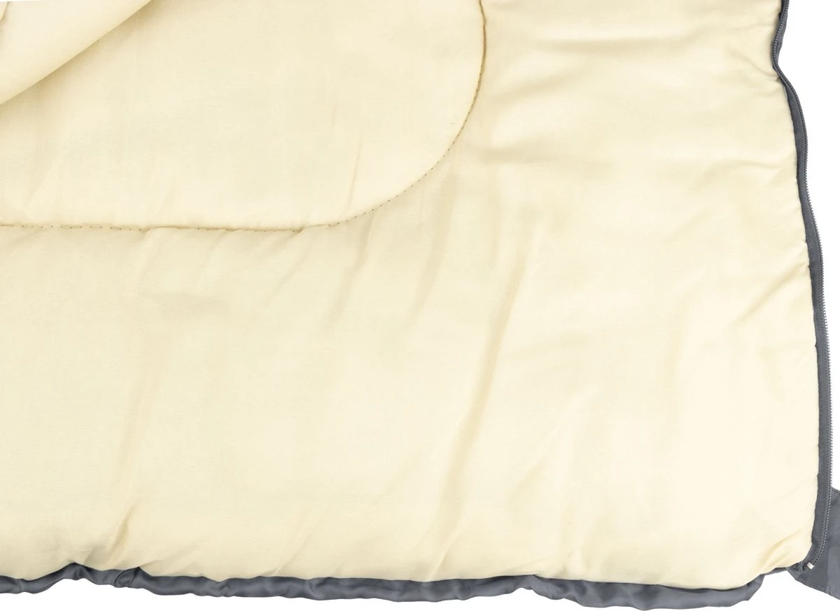 Abbey Camp Slaapzak Amsterdam - 2-pack - Dekenmodel - 210 X 85 Cm - Grijs 6 Abbey Camp Slaapzak Amsterdam - 2-pack - Dekenmodel - 210 X 85 Cm - Grijs - Afbeelding 4