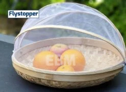 Voedselkap - Vliegenkapjes Bamboe Set 3 Stuks - Flystopper -Buiten Kamperen 1200x880 8