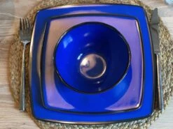 Camping Servies - 12 Delig – 100% Melamine Servies Set – Campingservies – Melamine Servies - Blue Ocean -Buiten Kamperen 1200x900 58