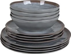 Bo-Camp Servies - Halo - 12-delig - Grijs 28 Bo-Camp Servies - Halo - 12-delig - Grijs -Buiten Kamperen 1200x908 1