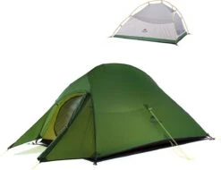 Cloud Up 3 Upgraded - Naturehike® - Tent 3 Persoons - Lichtgewicht Tent - Incl. Grondzeil - 20D 4000MM - Outdoor Kampeertent - Waterdicht - Hiking & Wandelen -Buiten Kamperen 1200x921