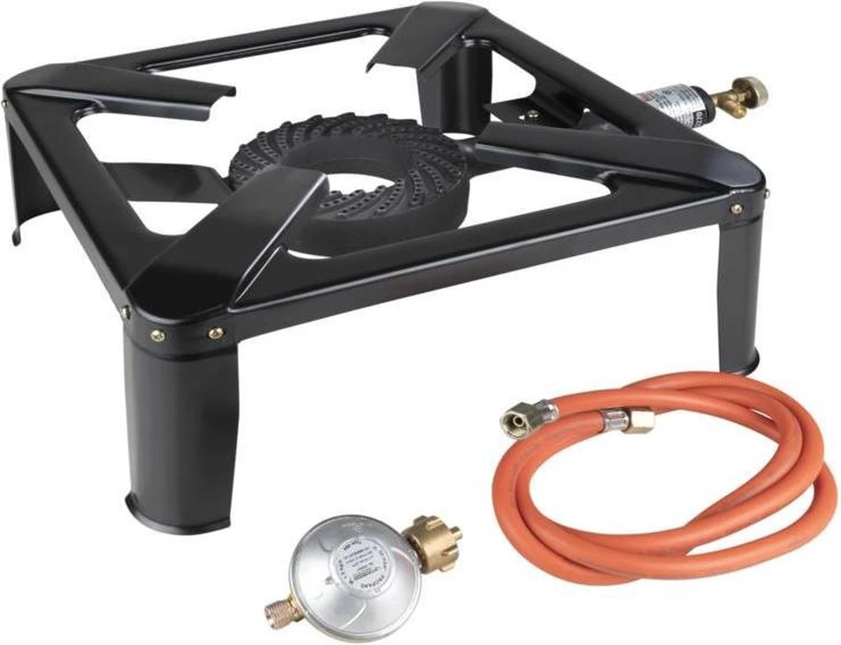 Rothenberger Campingkooktoestel - Gas - Incl. Slang En Regelaar 3 Rothenberger Campingkooktoestel - Gas - Incl. Slang En Regelaar