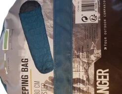 Max Ranger - XL Mummieslaapzak Blauw 220 X 80 Cm - Extra Grote Mummieslaapzak - XL Mummie Slaapzak Blauw -Buiten Kamperen 1200x930