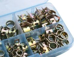 WiseGoods - Slangklemmen Set - Slangenklemmen - Veerklemmen - Slangklem - Set 6, 7, 8, 9, 10mm - Metalen Klem - Set 75 Stuks -Buiten Kamperen 1200x930 6