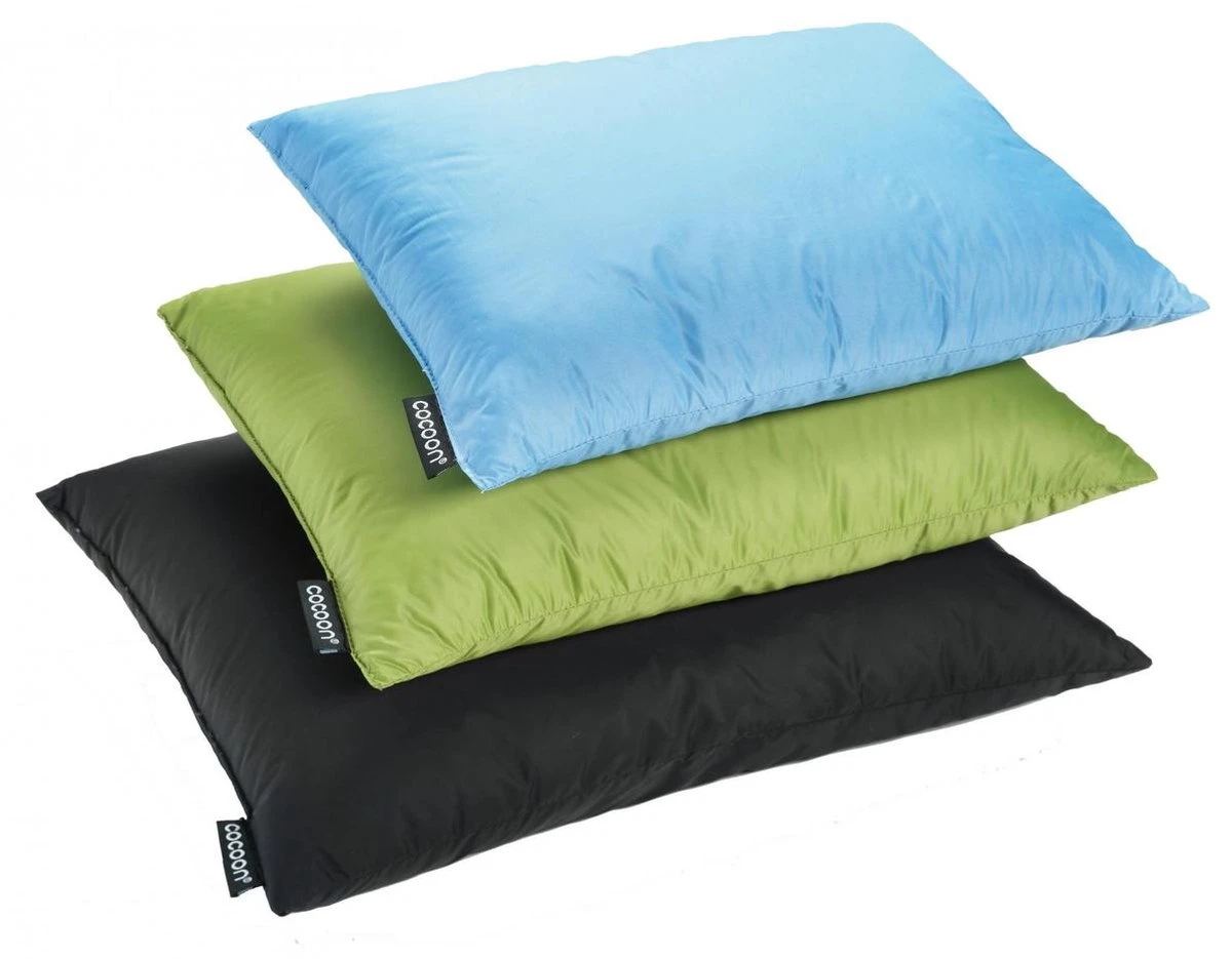 Cocoon Travel Pillow Donzen Vulling 25x35cm, Light Blue Maat 25 X 35cm 4 Cocoon Travel Pillow Donzen Vulling 25x35cm, Light Blue Maat 25 X 35cm - Afbeelding 2