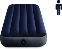 Intex Luchtbed - Classic Downy - Formaat: Cot - B76 X L191 X H25 Cm - 1 Pers. - Met Reparatieset -Buiten Kamperen 1200x954