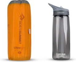Sea To Summit UltraLight Insulated Regular Opblaasbare Slaapmat - 5cm - 480g - Oranje -Buiten Kamperen 1200x980