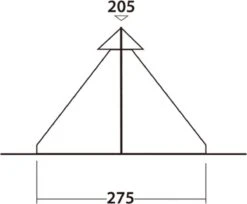 Easy Camp Tent Bolide 400 - Rood - 4 Persoons -Buiten Kamperen 1200x991
