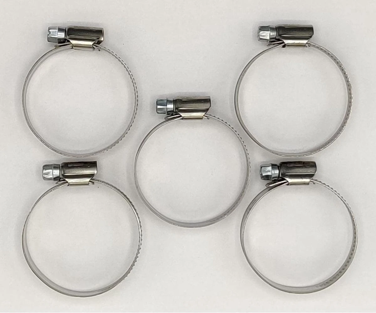 5X RVS SBS Slangen Klem Spanwijdte 32-50mm, 12 Mm Breed (WS2EUR) 3 5X RVS SBS Slangen Klem Spanwijdte 32-50mm, 12 Mm Breed (WS2EUR)