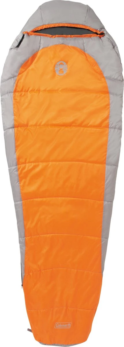 Coleman Silverton Comfort 150 Mummy Slaapzak - 223 X 81 X 55 Cm - Oranje/grijs 3 Coleman Silverton Comfort 150 Mummy Slaapzak - 223 X 81 X 55 Cm - Oranje/grijs
