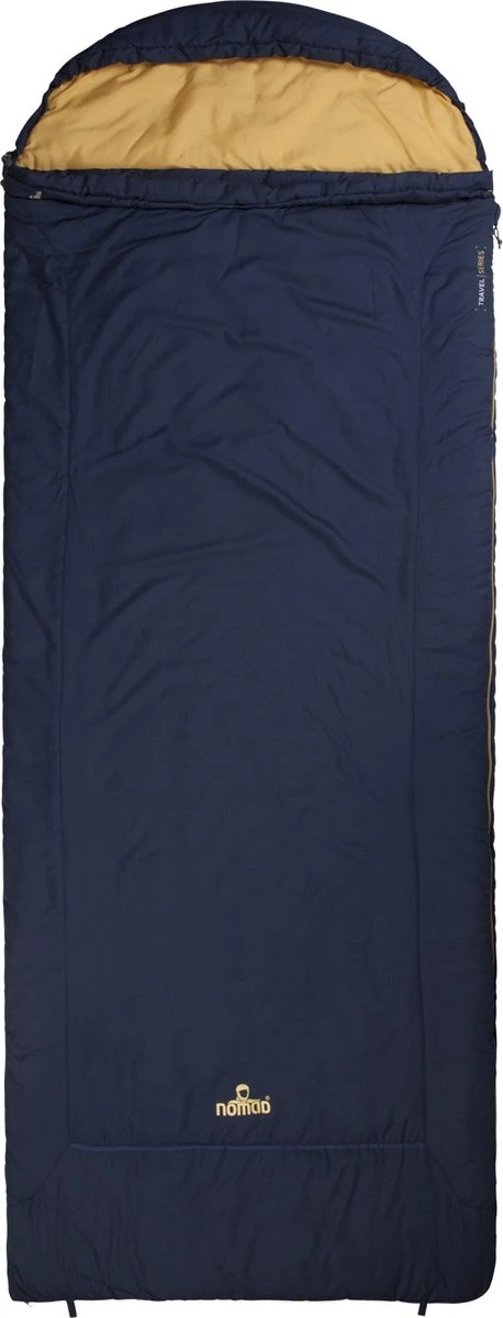 NOMAD® Aztec Comfort Slaapzak | 220x80cm Blauw | Lichtgewicht & Kwalitatief | Dekenmodel Slaapzak | Incl Hoes 3 NOMAD® Aztec Comfort Slaapzak | 220x80cm Blauw | Lichtgewicht & Kwalitatief | Dekenmodel Slaapzak | Incl Hoes