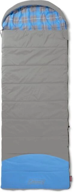 Coleman Basalt Single Slaapzak - 225 X 80 Cm - Grijs/blauw - Extra Lang -Buiten Kamperen 468x1200 1