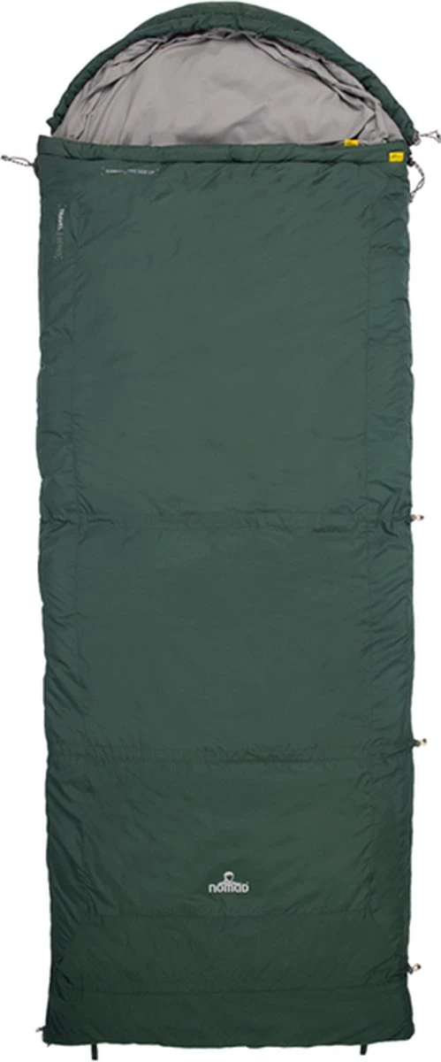 NOMAD® Triple-S Premium Plus Slaapzak (Links) | 220x80cm Groen | Lichtgewicht & Kwalitatief | Slaapzak | Incl Hoes 17 NOMAD® Triple-S Premium Plus Slaapzak (Links) | 220x80cm Groen | Lichtgewicht & Kwalitatief | Slaapzak | Incl Hoes - Afbeelding 15