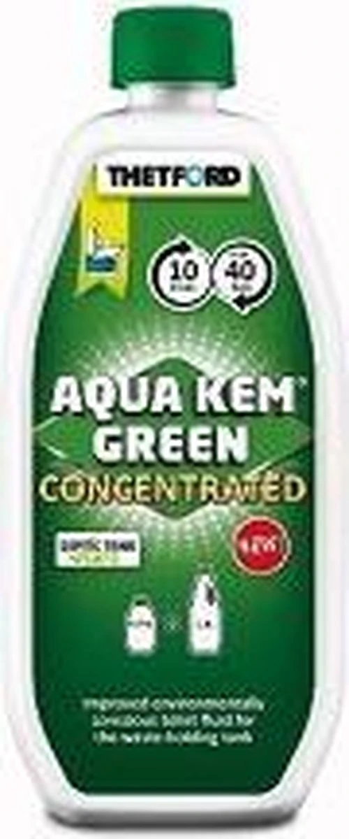 Thetford Aqua Kem Green - Concentrated - 0,75L 9 Thetford Aqua Kem Green - Concentrated - 0,75L - Afbeelding 7