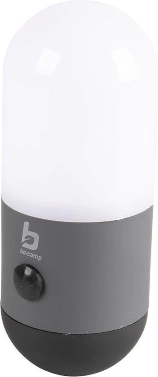 Bo-Camp Tafel-/hanglamp - Glow - High Power Led - 120 Lumen - Tentlamp - Grijs 6 Bo-Camp Tafel-/hanglamp - Glow - High Power Led - 120 Lumen - Tentlamp - Grijs - Afbeelding 4