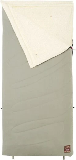 Coleman Monstera XL Slaapzak - 220 X 100 Cm - Beige