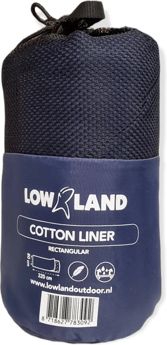 LOWLAND OUTDOOR® LAKENZAK - 100% KATOEN - RECHT MODEL - 220X80 CM - 350GR 6 LOWLAND OUTDOOR® LAKENZAK - 100% KATOEN - RECHT MODEL - 220X80 CM - 350GR - Afbeelding 4