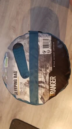 Max Ranger - XL Mummieslaapzak Blauw 220 X 80 Cm - Extra Grote Mummieslaapzak - XL Mummie Slaapzak Blauw -Buiten Kamperen 674x1200 1