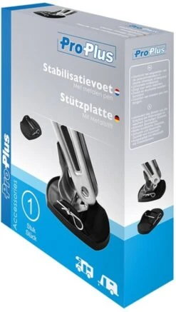 PROPLUS Pro Plus Stabilisatievoet Met Metalen Pen -Buiten Kamperen 679x1200 1