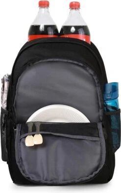 Koeltas Rugzak (25L) - Geschikt Voor 28 Blikjes - Lunchtas Voor Dames En Heren - Zwart -Buiten Kamperen 750x1200 4