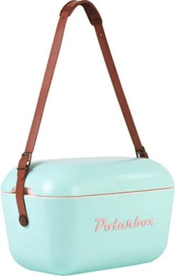 Merkloos Polarbox - Koelbox - Met Schouderband - Pastelgroen - 12 Liter - 40x26x(H)23cm -Buiten Kamperen 761x1200