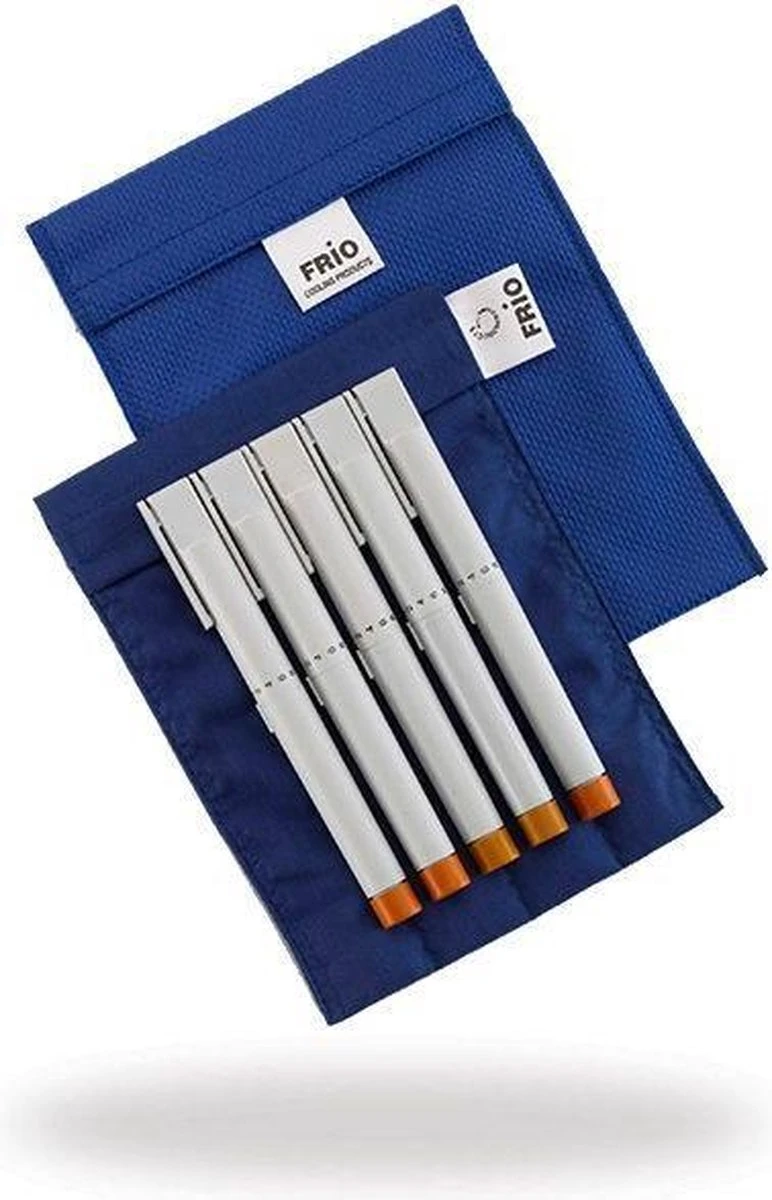 Frio Groot Diabetes Koeltas - Blauw 3 Frio Groot Diabetes Koeltas - Blauw