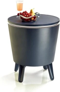 Keter Coolbar Partytafel – 49,5x49,5x57cm - Antraciet -Buiten Kamperen 792x1200 5