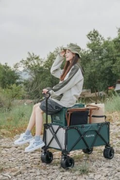 Flextail Gear Bolderkar Opvouwbaar Ezy Wagon - Tot 100KG - Wielen Loskoppelbaar - Zwart -Buiten Kamperen 800x1200 18