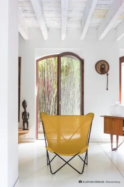 LAFUMA Pop Up XL - Vlinderstoel - Inklapbaar - Curry -Buiten Kamperen 800x1200 21