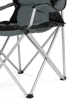 Sens Design Campingstoel - Kampeerstoel - Opvouwbaar - Grijs -Buiten Kamperen 800x1200 24