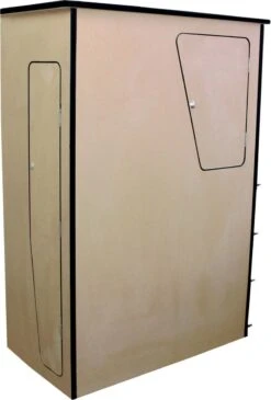 Camper Keuken MDF - Linkerkant EU - Inclusief Kledingstang + Wijnrek - Onbewerkt - Inbouw Kasten Inrichting Kampeerauto Caravan -Buiten Kamperen 812x1200 1