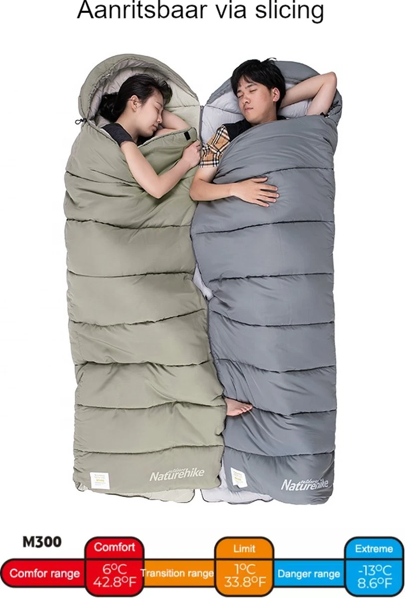 Naturehike® Slaapzak Katoen - 6 Tot 1 Graden - Slaapzakken Volwassenen - 220*80cm - 4 Seizoenen Slaapzak Lente, Zomer, Herfst & Winter - Lichtgewicht & Waterdicht 8 Naturehike® Slaapzak Katoen - 6 Tot 1 Graden - Slaapzakken Volwassenen - 220*80cm - 4 Seizoenen Slaapzak Lente, Zomer, Herfst & Winter - Lichtgewicht & Waterdicht - Afbeelding 6