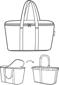 Reisenthel Coolerbag Koeltas - 20L - Dots Zwart -Buiten Kamperen 842x1200 5