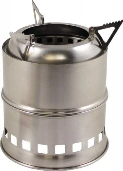 Buiten Kamperen 36 Fox Outdoor - Houtbrander "Forest" - RVS