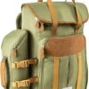 Cabinmax Koeltas - Koelrugzak - Picknick - Picknicktas Met Flessenhouder - Koelrugtas 24L - Olive Green -Buiten Kamperen 874x1200 3