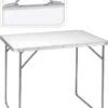 GENERIC Campingtafel Wit - 80 X 60 X 69 Cm - Tuintafel - Inklapbaar -Buiten Kamperen 887x1200