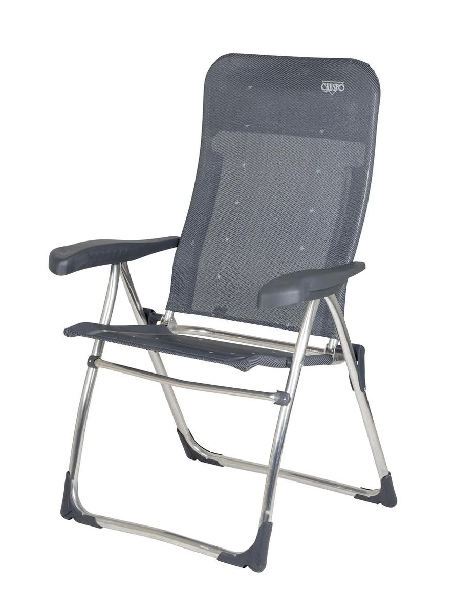 Crespo AL-212 - Campingstoel - Verstelbaar - Donker Grijs 4 Crespo AL-212 - Campingstoel - Verstelbaar - Donker Grijs - Afbeelding 2