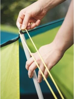 Pavillo Tent Coolground X3 Luifel - Groen - 3 Persoons -Buiten Kamperen 897x1200