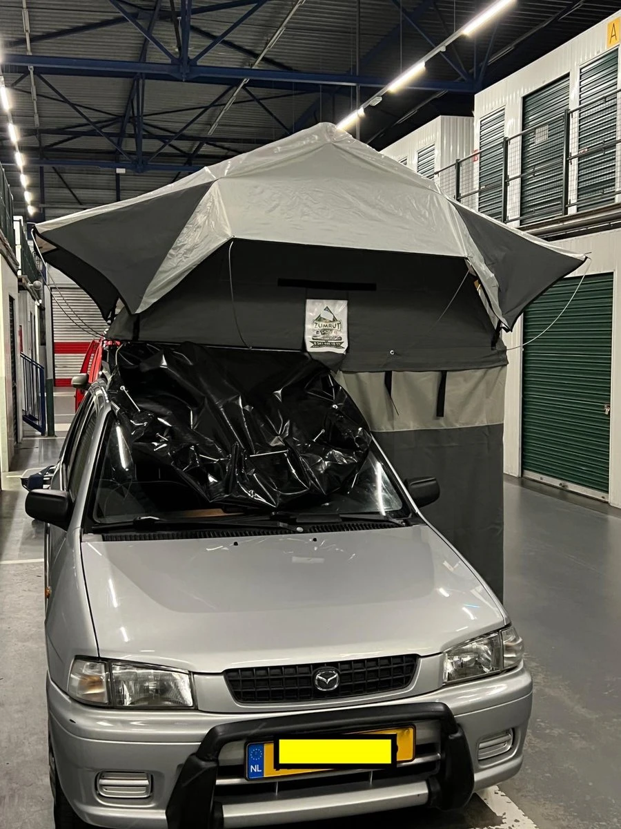 Daktent - Zumrut -Kampeertent -Rooftent 2 Personen 125X200CM 4 Daktent - Zumrut -Kampeertent -Rooftent 2 Personen 125X200CM - Afbeelding 2