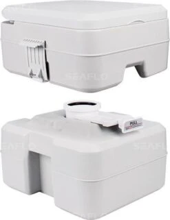 SeaFlo Portable Toilet - Meeneembaar Toilet - Draagbaar Toilet - Chemisch Toilet 20liter - Camping Toilet 20l - WC -Buiten Kamperen 922x1200