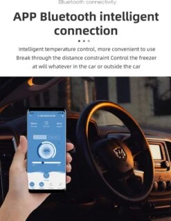 Alpicool 55L - Koelkast/vriezer - 12V-24V/230V - Compressor - APP - Voor Auto En Huis - Outdoor Camping Benodigdheden -Buiten Kamperen 926x1200 2