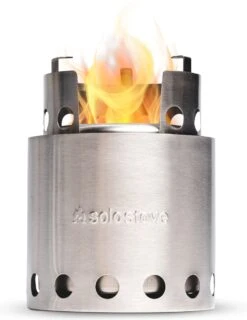 Solo Stove Lite Draagbare Kooktoestel. Geen Vloeibare Brandstof Nodig. Krachtige Efficiënte Houtverbranding En Weinig Rook. Voor 1-2 Personen, 304 Roestvrijstaal, Compact ⌀ 10,8 Cm, Hoogte 14,5 Cm, 255g. -Buiten Kamperen 926x1200 4